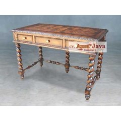 meja konsul kaki ulir ajf15-dt new french style furniture indonesia aura java