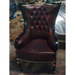 sofa chesterfiild classic mahogany furniture indonesia aura java yo2-ks3