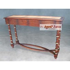 mahogany colonial indonesia daf13-m meja konsul aura java furniture indonesia