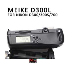 meike mk-d300s lcd battery grip for nikon dslr d300 / d300s / d700 lcd ~ surabaya