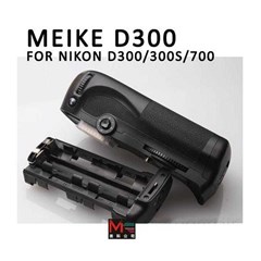 meike mk-d300s battery grip for nikon dslr d300 / d300s / d700 + 1x battery 3rd party ~ surabaya
