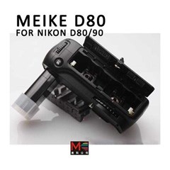 meike mk-d90 battery grip for nikon dslr d80 / d90 + 1x battery 3rd party ~ surabaya