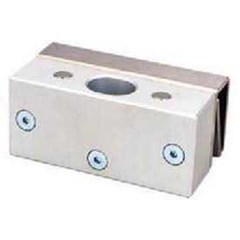 soca br-100c - frameless drop bolt bracket for framelass glass door