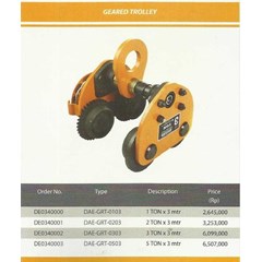 daesan geared trolley