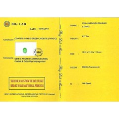 exclusive vivid green giok fet chui burma - jd 044