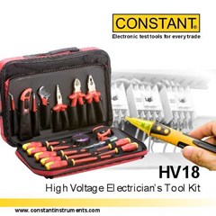 constant hv18 high voltage electricians tool kit