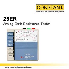 constant 25er analog earth resistance tester