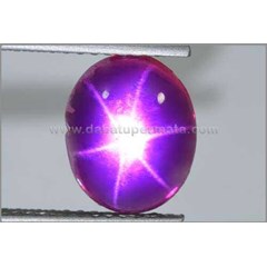 antique metallic purple mistik quartz star - bmq 010