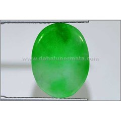batu permata giok green apple - bjd 037