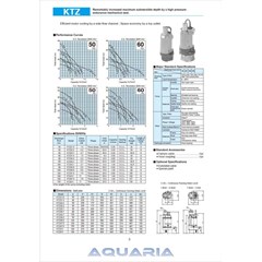 pompa tsurumi ktz series • tsurumi pump ktz series