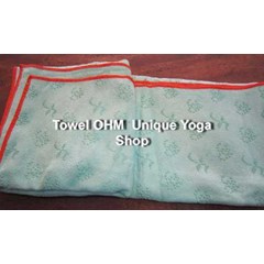 yoga towel ohm unique ( unique yoga matras & props - shop jakarta / indonesia )
