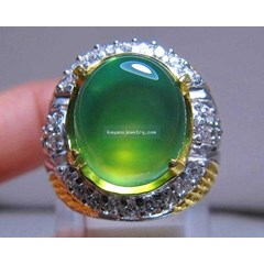 batu mulia green chalcedony ( code: gc032) ....sold out ! ! ! ! !