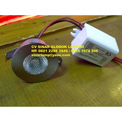 lampu led mebel interior lemari furniture 1w