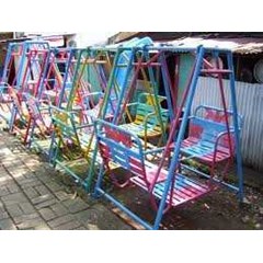 ayunan berhadapan ( ape luar)