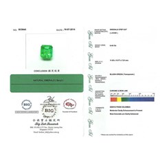 sparkling fresh bluish green zamrud colombia - em 085