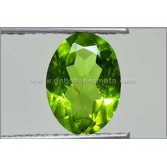 sparkling fresh green peridoth crystal no heat - bpr 014