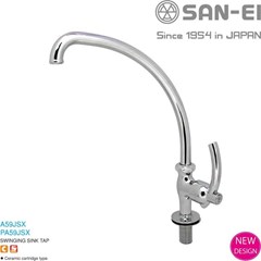swinging sink tap san-ei tipe a59jsx