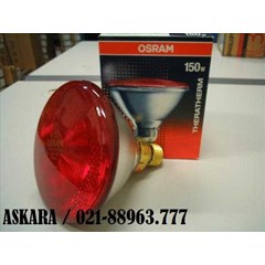 theratherm infrared lamps 150 w & 250 w osram