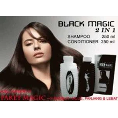 new bmks 2 in 1 / shampoo black magic 2 in 1/ black magic kemiri shampoo