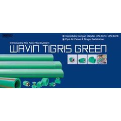 distributor pipa ppr wavin tigris rucika green