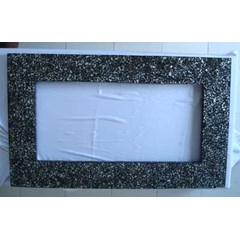 frame mirror art / bingkai kaca atau cermin dari kerang japing