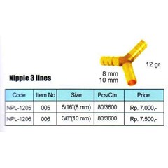 nipple 3 lines
