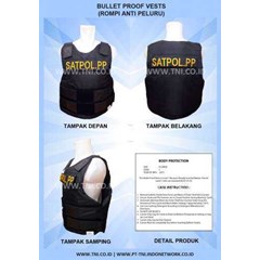 rompi anti peluru level 2, pabrik pembuatan rompi anti peluru, hub ariel 0811 1700 980, rompi anti peluru bahan kevlar, rompi anti peluru bersertifikat uji litbang resmi