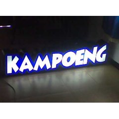 neon box akrilik