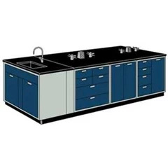 island bench polos meja lab ruangan tengah lemari cabinet