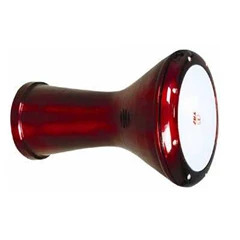 egyptian darbuka fired finish burgundy