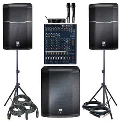 sound system set outdoor 2 ( 5.500 watt)