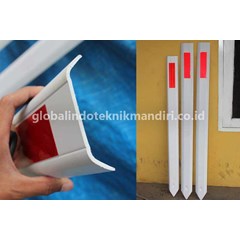 patok pengarah upvc ( guide post upvc)