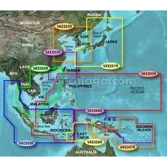 cd software peta laut bluechart v10.5 untuk pc dan gps garmin cakupan wilayah asia pacific full