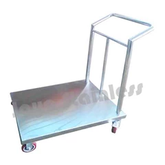 aneka trolley barang stainless & besi