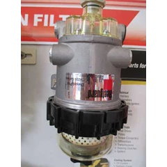 ready stock / jual fh235 ( fh23500) series fuel water separator assy merk fleetguard