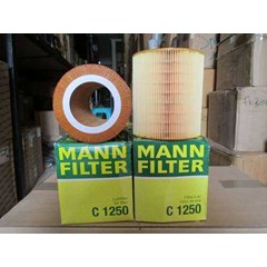 ready stock / jual c1250 / c 1250 air filter merk mann ( jerman)