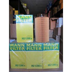 ready stock / jual hu1390x / hu 1390x oil element filter merk mann ( jerman)