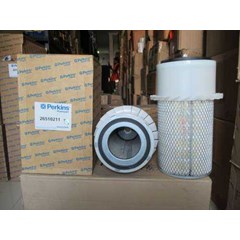 ready stock / jual 26510211 air filter merk perkins ( genuine)