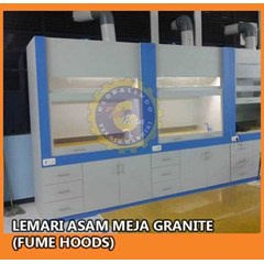 lemari asam meja granite (fume hoods)
