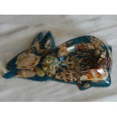 cb-shelldisc20/ asbak resin motif kelinci