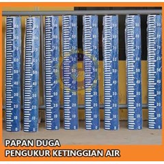 papan duga pengukur ketinggian air laut - stainless steel