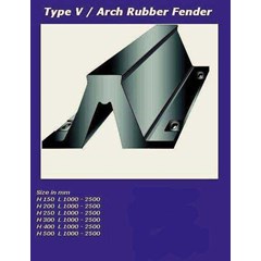 rubber fender type v