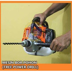 mesin bor pohon ( tree power drill)