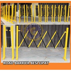 road barrier besi lipat