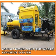 asphalt mixing plant ( amp) mobile kapasitas 10-15 ton