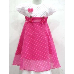 dress salju polkadot - dg379