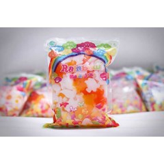 rainbow nata jelly berbetuk king kong dan beruang