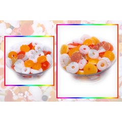 jelly motif boneka lucu berbentuk donat