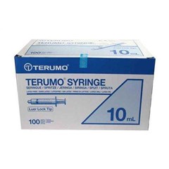 spuit syringe with needle 10cc ( terumo)