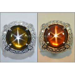 natural change colour quartstar. no heat crystal mulus - gq 025